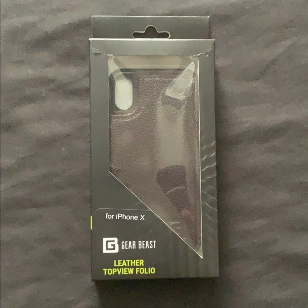 iPhone X wallet case.
